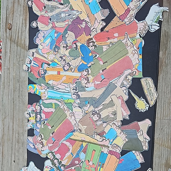 Vintage Flannel Graph Sunday School Bible Story Teaching characters/story piece - Picture 3 of 15